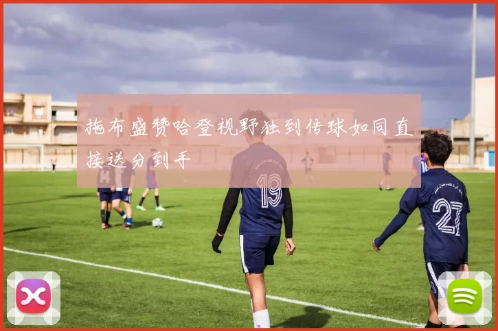 拖布盛赞哈登视野独到传球如同直接送分到手