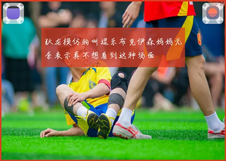 狄龙模仿狗叫逗乐布克伊森妈妈无奈表示真不想看到这种场面